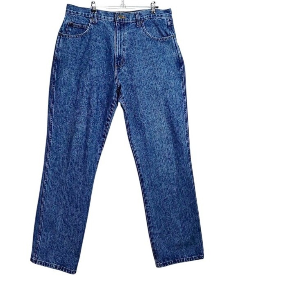 RedHead Mens‎ Relaxed Fit Blue Jeans 34x32 Bass Pro Outdoor Work Denim Pants
